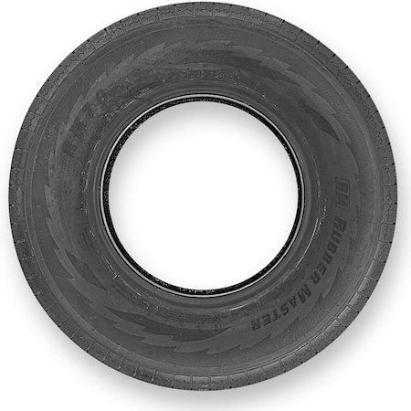 Rubbermaster ST225/75R15 Highway Rib 10 Ply Tubeless St Radial Trailer Tire 470235